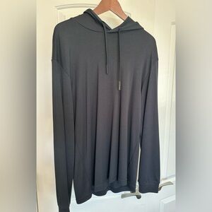 Theory Sleek Classic Black Modal Knit Top